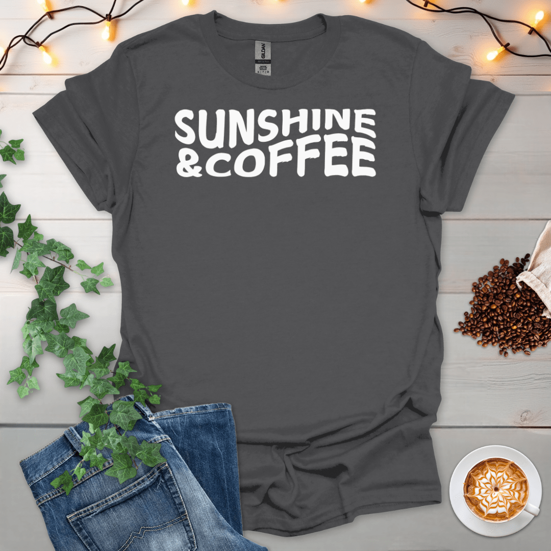 Sunshine & Coffee Wave T-Shirt