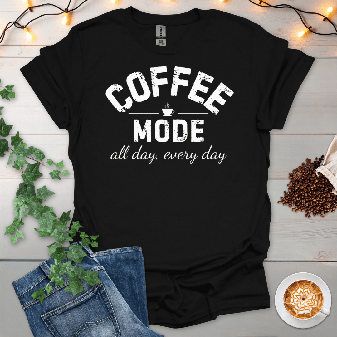 Coffee Mode Cup T-Shirt