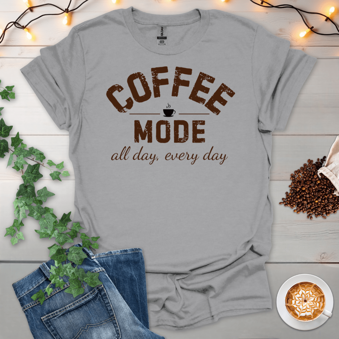 Coffee Mode Cup T-Shirt