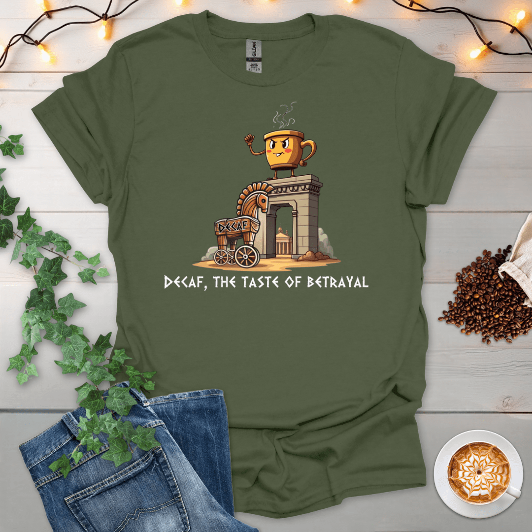 Decaf The Taste Of Betrayal T-Shirt