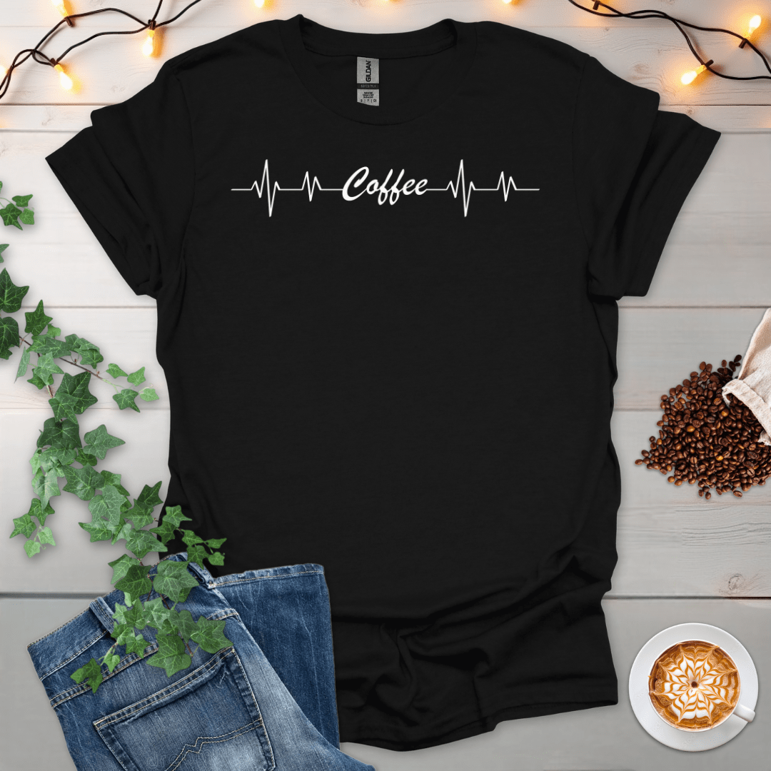 Coffee In A Heartbeat T-Shirt