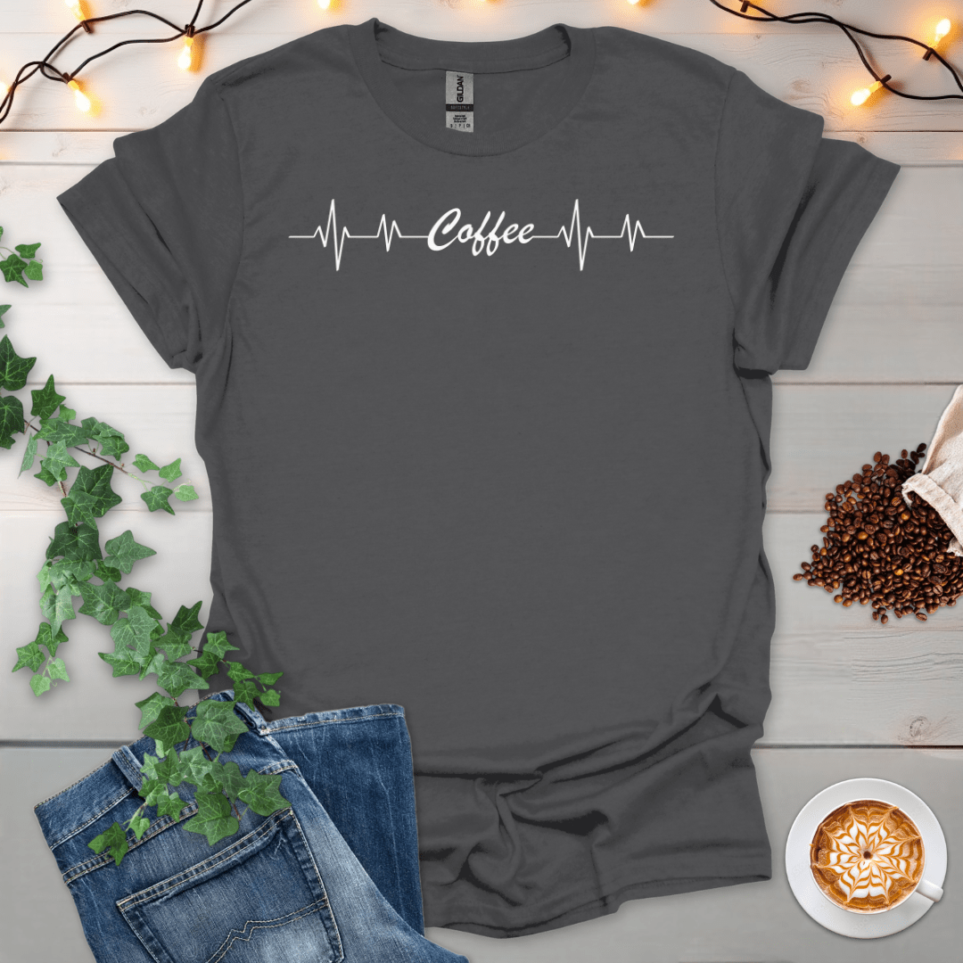 Coffee In A Heartbeat T-Shirt