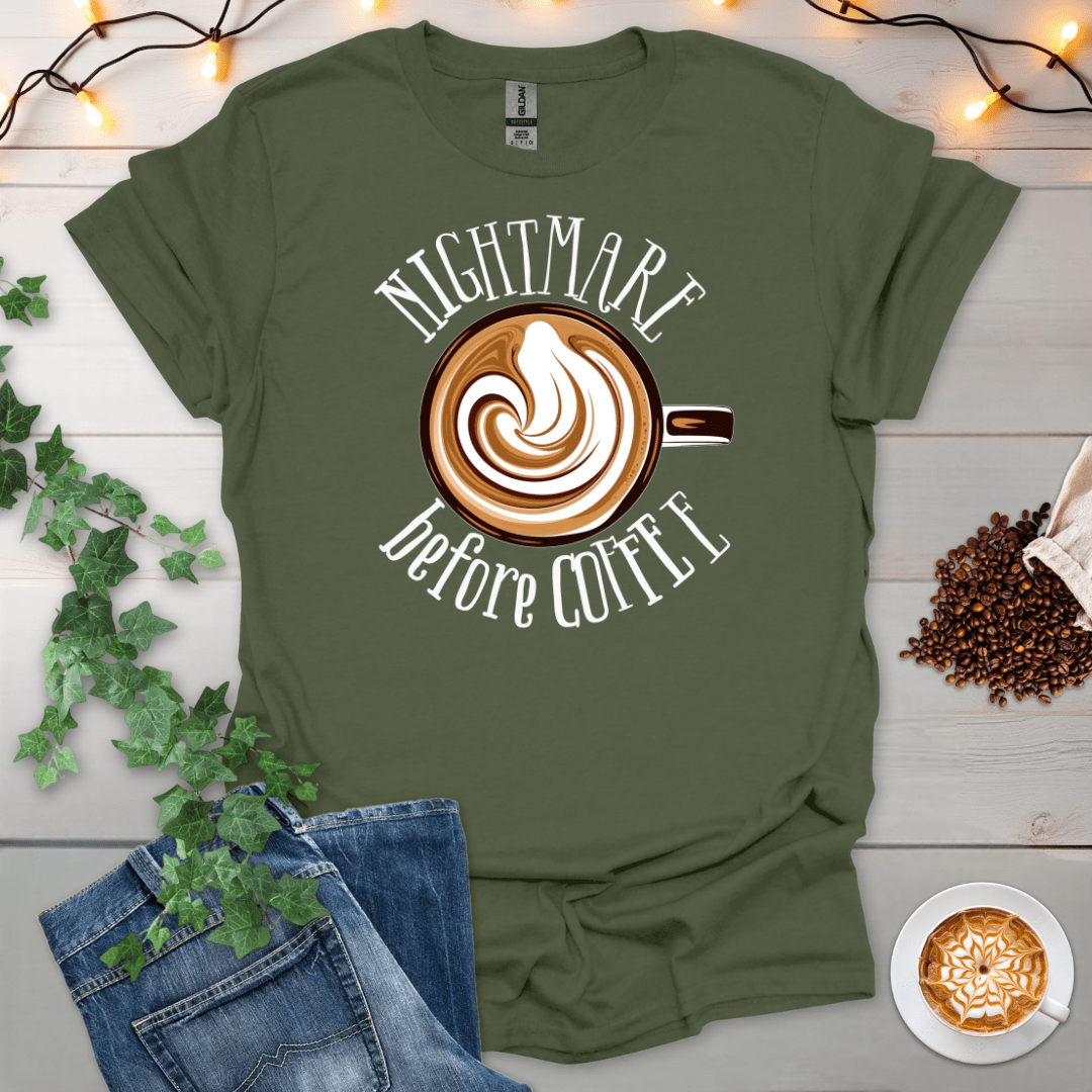 Nightmare Before Coffee T-Shirt