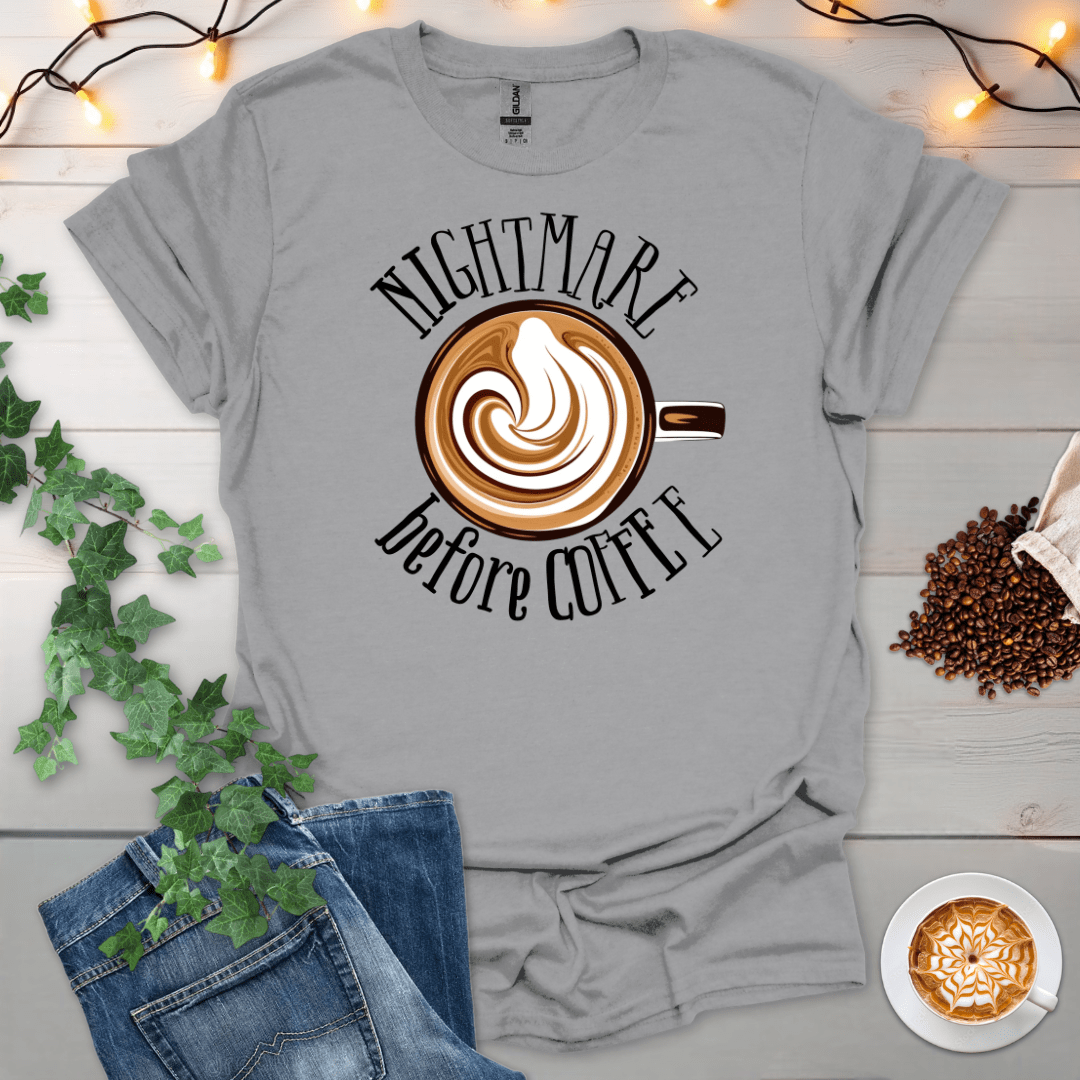 Nightmare Before Coffee T-Shirt