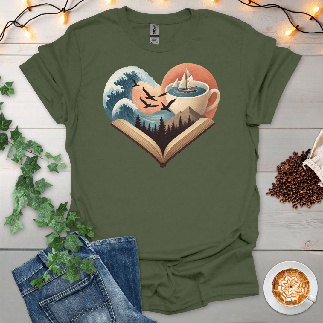 Coffee And Books T-Shirt