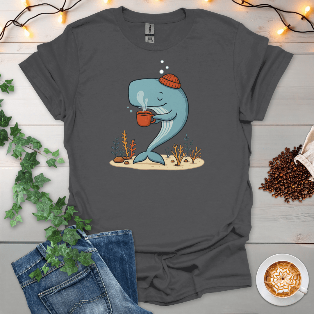 Cozy Whale Sips T-Shirt
