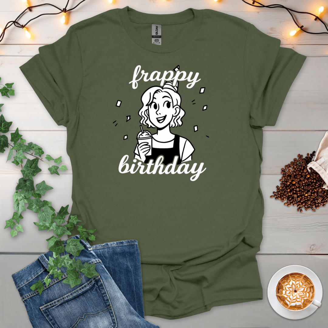 Frappy Birthday T-Shirt