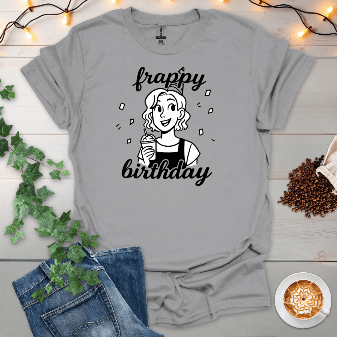 Frappy Birthday T-Shirt