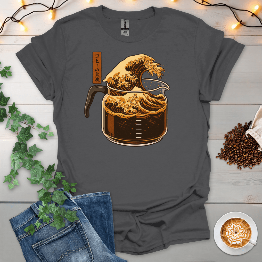 The Great Wave Of Coffee T-Shirt