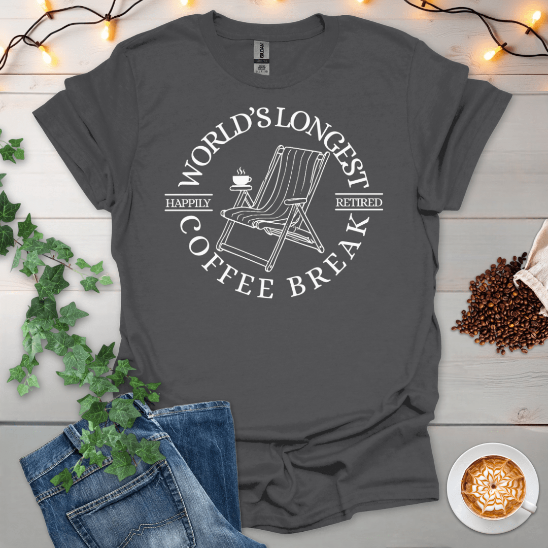 World's Longest Coffee Break T-Shirt