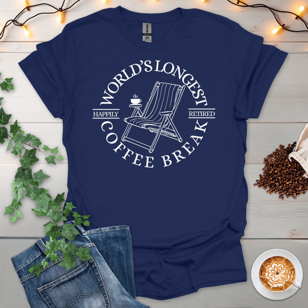 World's Longest Coffee Break T-Shirt