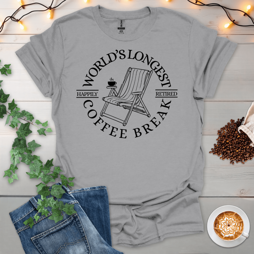 World's Longest Coffee Break T-Shirt