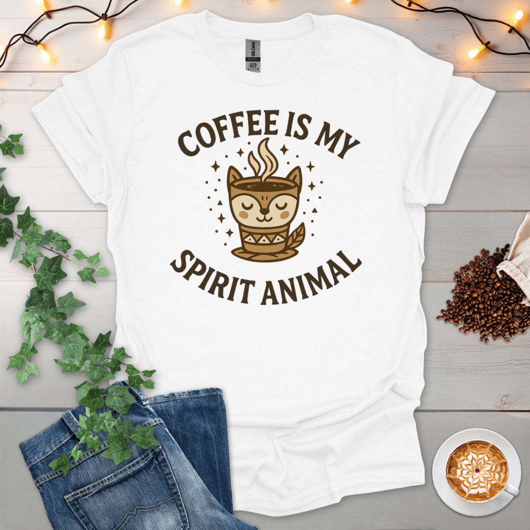 Coffee Is My Spirit Animal T-Shirt