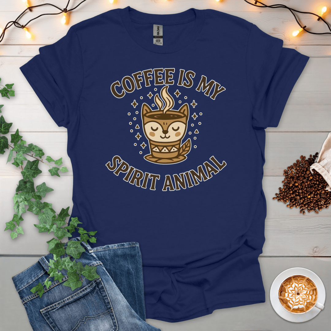 Coffee Is My Spirit Animal T-Shirt