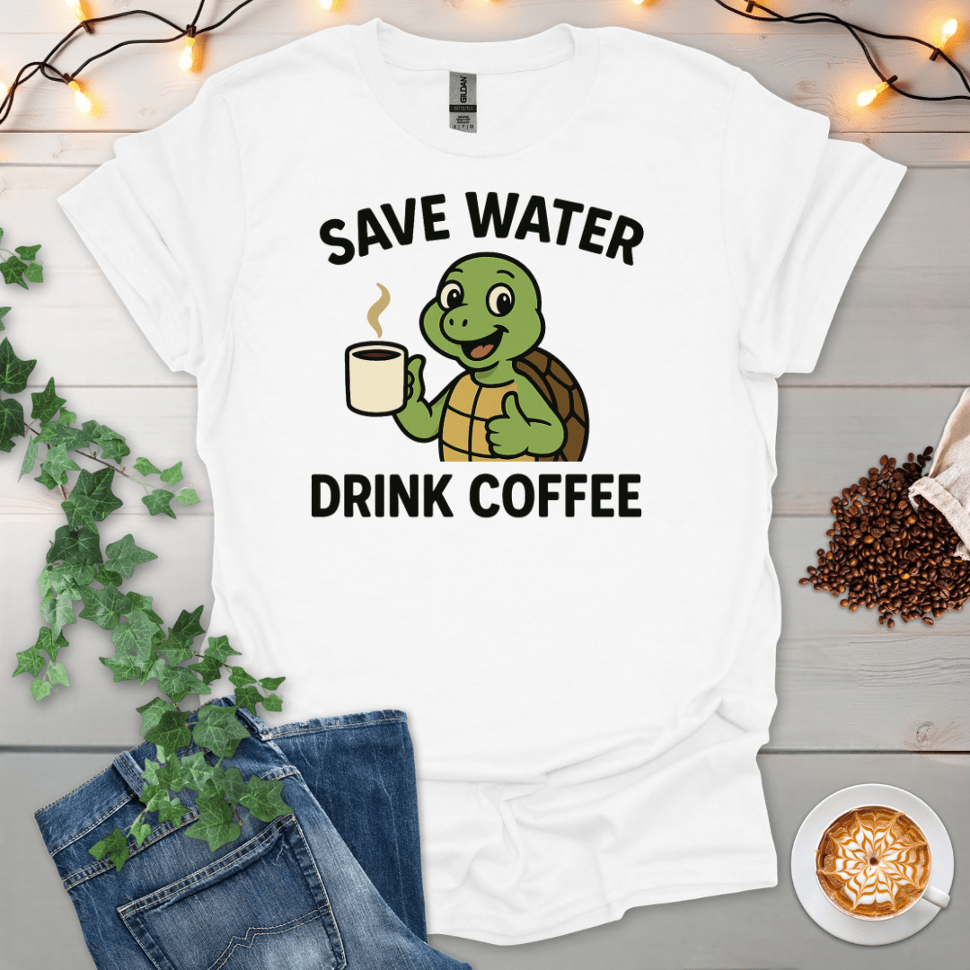 Save Water Drink Coffee T-Shirt