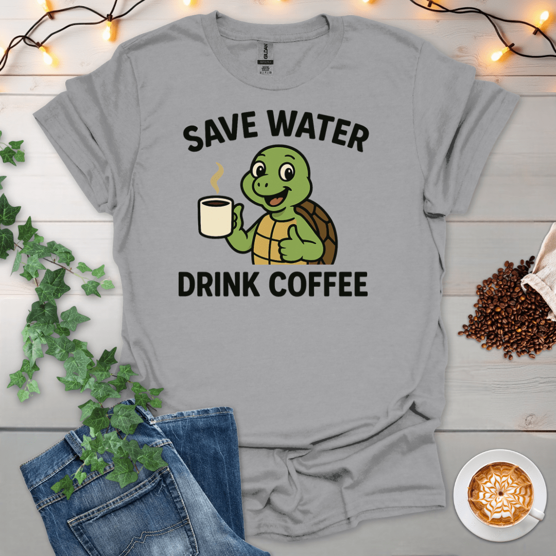 Save Water Drink Coffee T-Shirt
