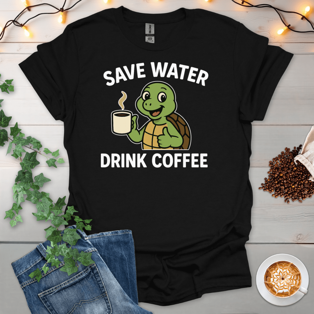 Save Water Drink Coffee T-Shirt