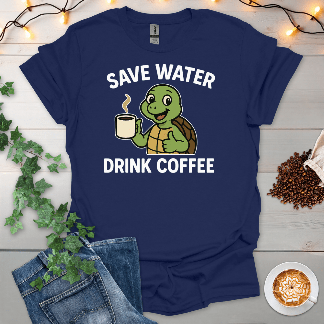 Save Water Drink Coffee T-Shirt