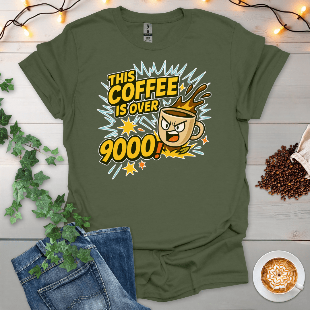 This Coffee Is Over 9000 T-Shirt