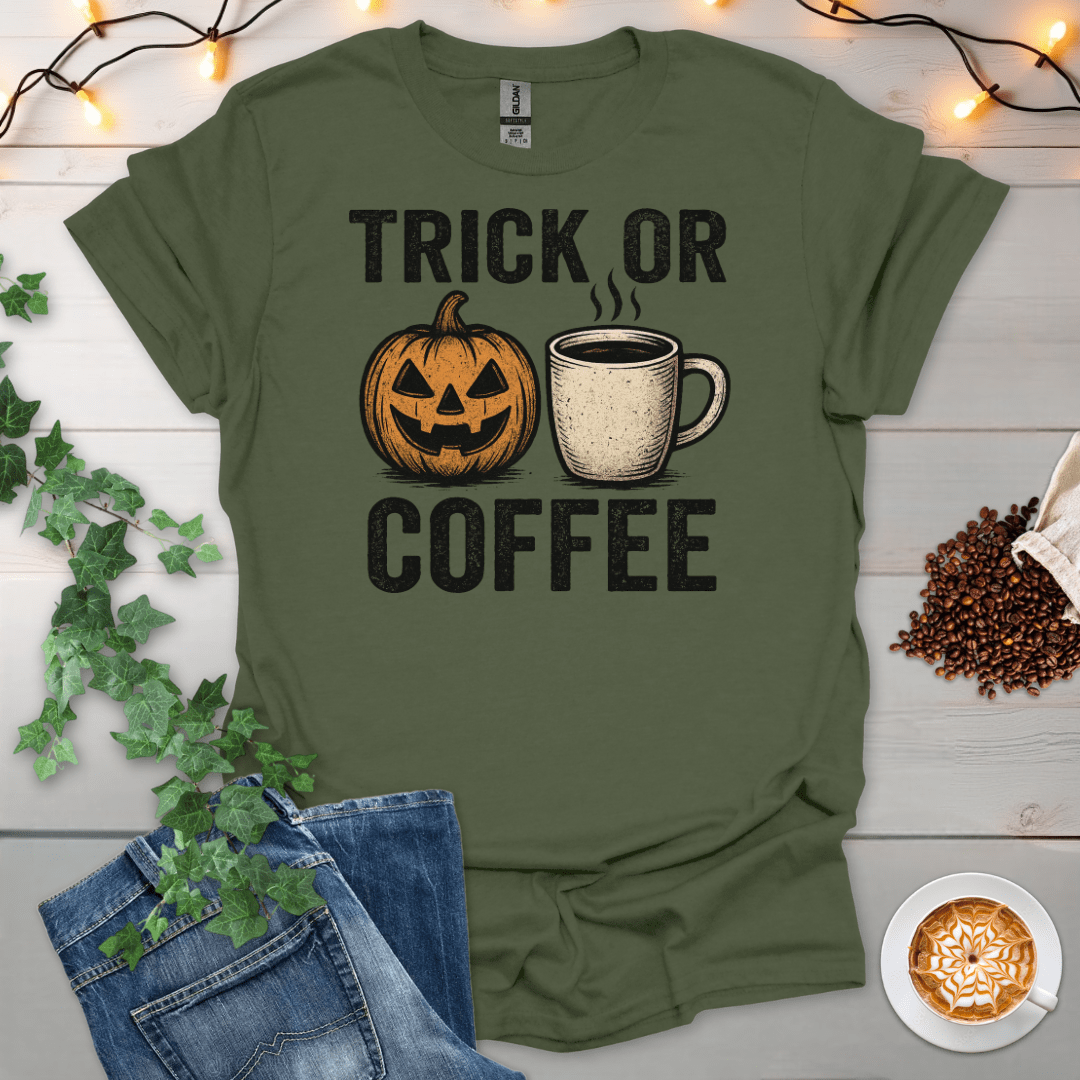 Trick Or Coffee T-Shirt