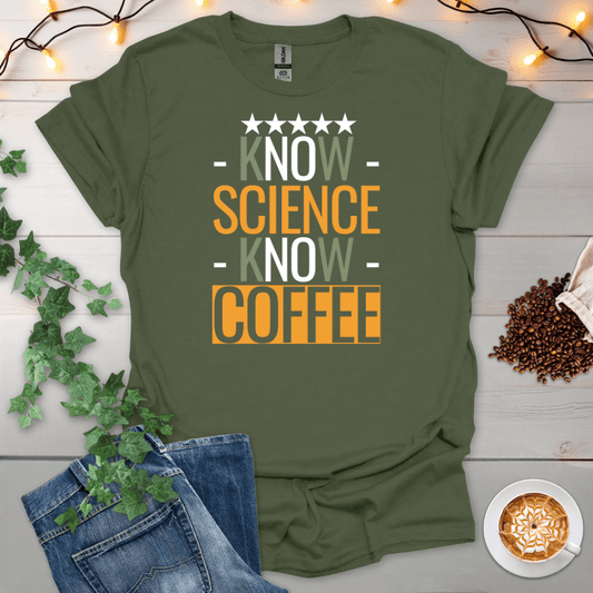 No Science No Coffee T-Shirt