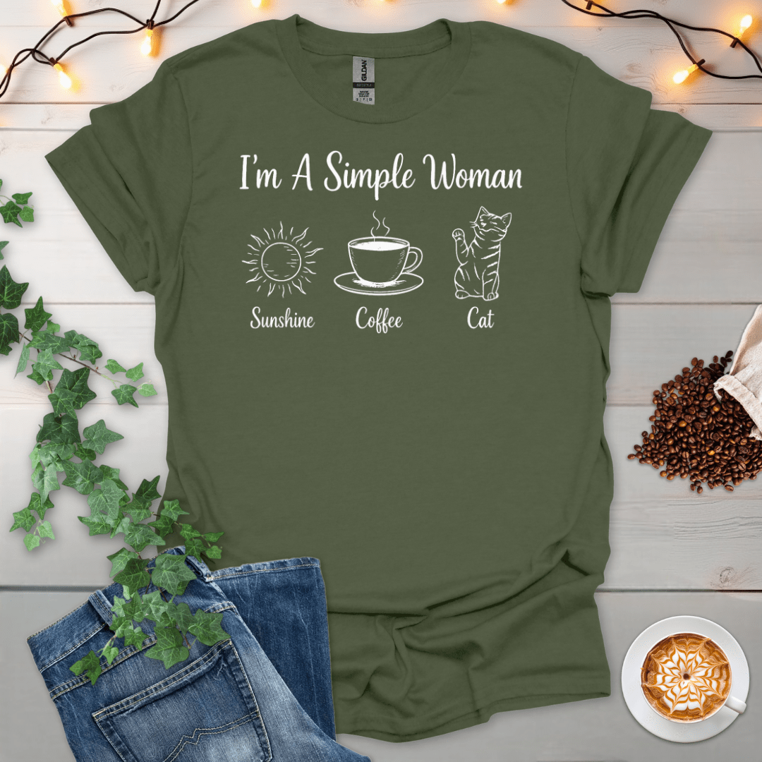 I'm A Simple Woman T-Shirt
