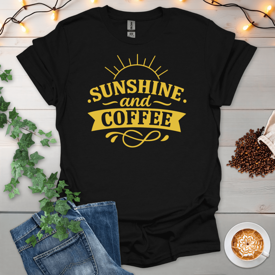 Sunshine And Coffee Warm T-Shirt