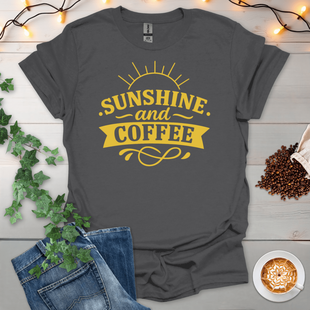 Sunshine And Coffee Warm T-Shirt