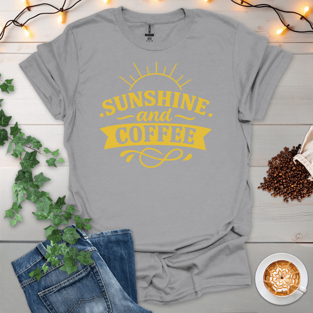 Sunshine And Coffee Warm T-Shirt