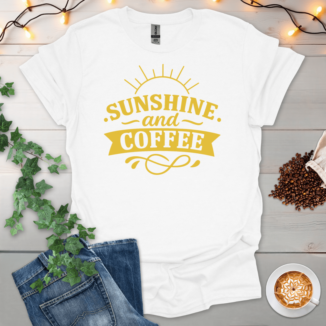 Sunshine And Coffee Warm T-Shirt