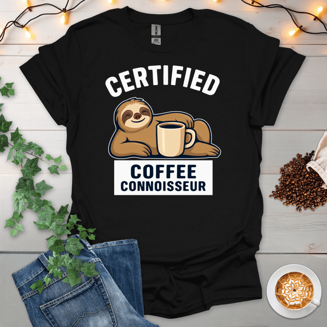 Certified Coffee Connoisseur T-Shirt