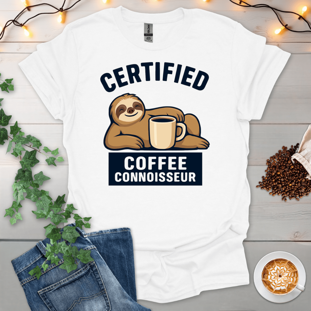 Certified Coffee Connoisseur T-Shirt