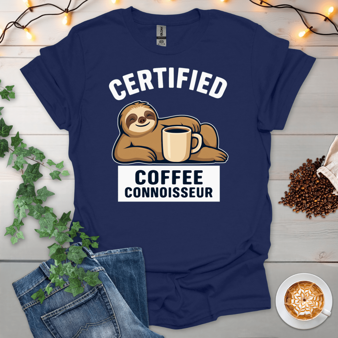Certified Coffee Connoisseur T-Shirt