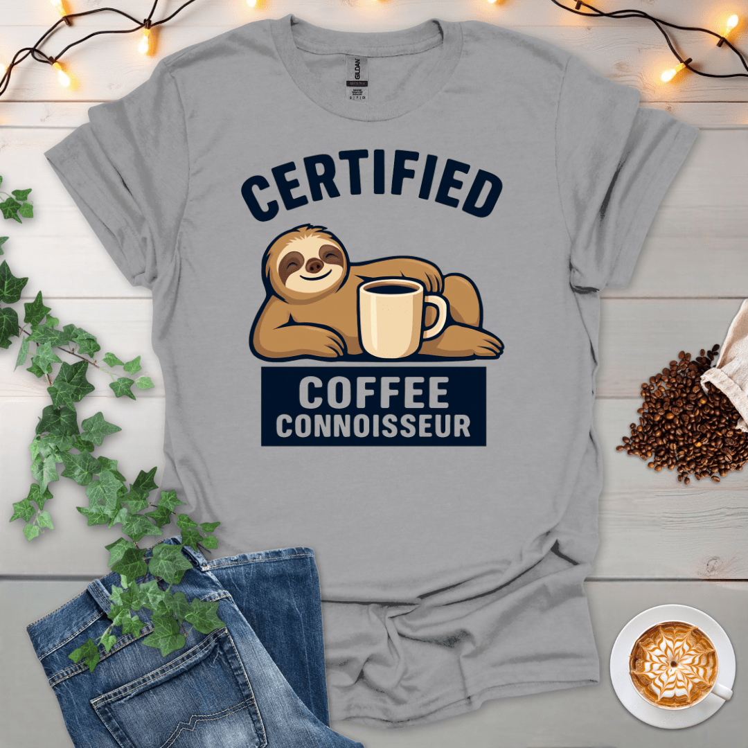 Certified Coffee Connoisseur T-Shirt