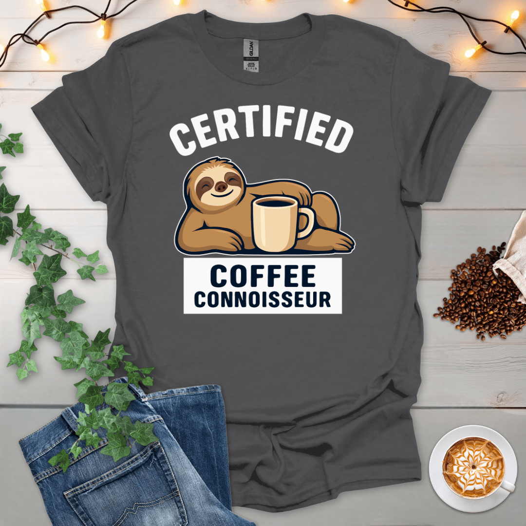 Certified Coffee Connoisseur T-Shirt