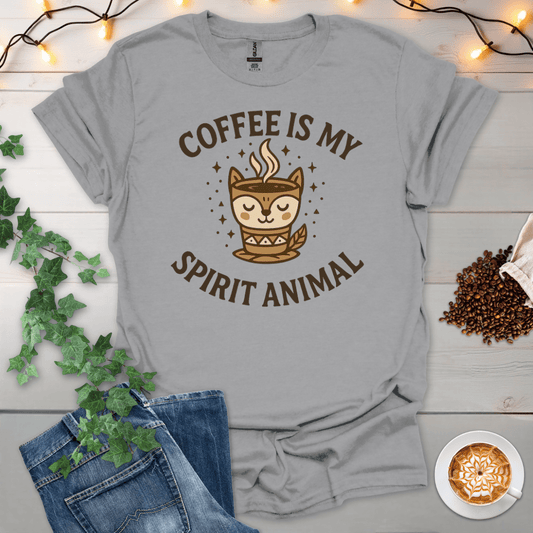 Coffee Is My Spirit Animal T-Shirt