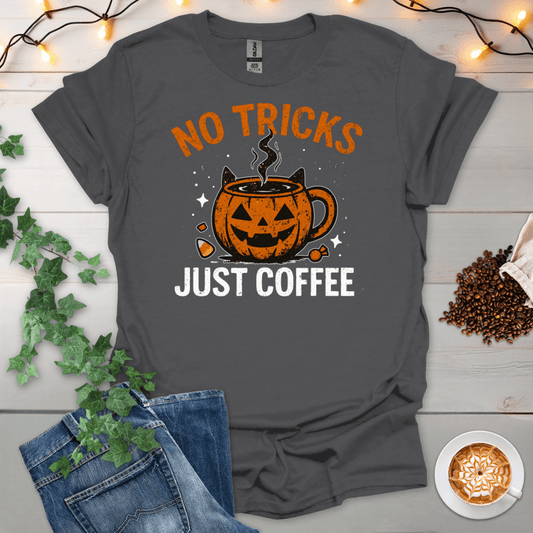 No Tricks Just Coffee T-Shirt